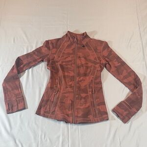 lululemon athletica Rust Camo Full-Zip Utility Jacket